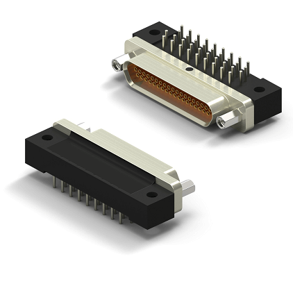 MicroD Circuit Right Angle .075 x .100 Connectors